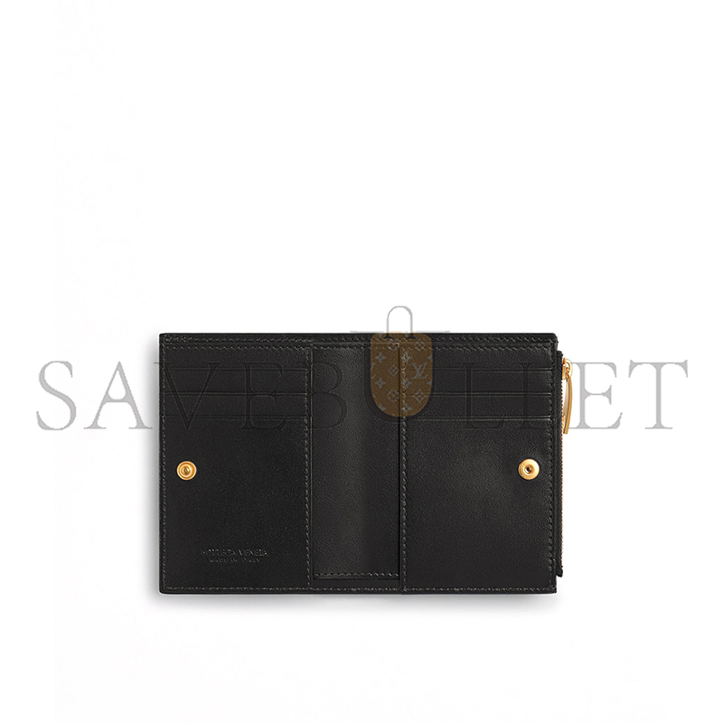 b0tt*ga Ven*ta portefeuille bi-fold intrecciato petit format 742330vcpp38425 (11.5*9*1cm)